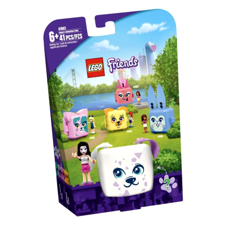 LEGO Friends 41663 Kostka Emmy z dalmatyńczykiem